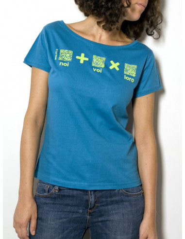 T-Shirt "AIL Code" Donna BIO - Colore...