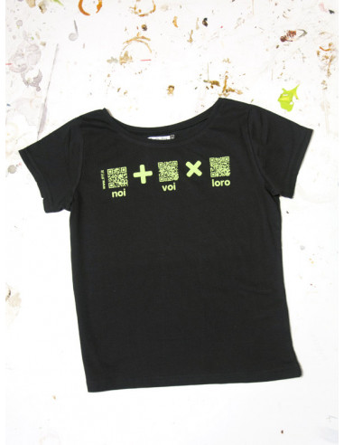 T-Shirt "AIL Code" Donna BIO - Colore...