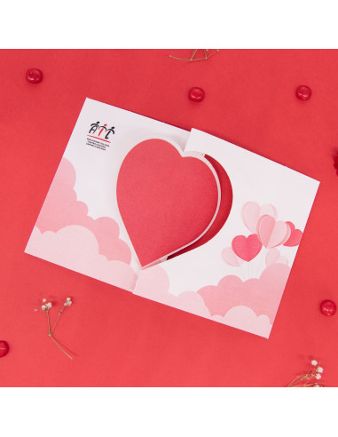 Biglietto PopUp Cuore