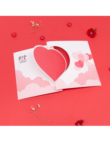 Biglietto PopUp Cuore