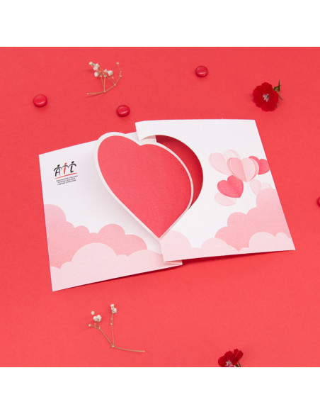Biglietto PopUp Cuore