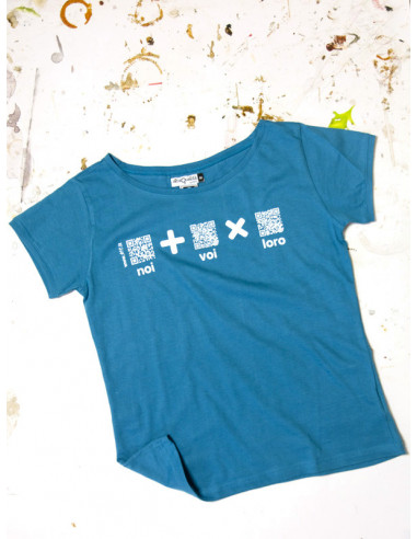 T-Shirt "AIL Code" Donna BIO - Colore...