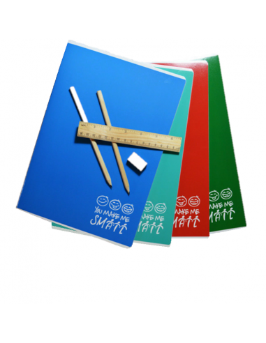 Set 4 Maxi Quaderni YouMakeMeSmAIL