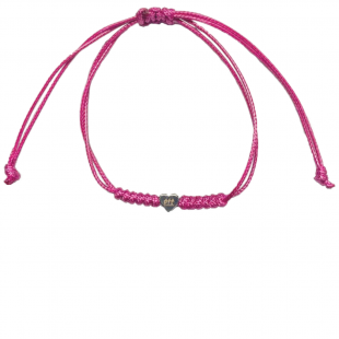 Bracciale Cuoricino Lampone