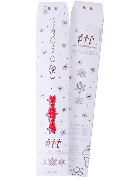 Cruciani per AIL - La Buona Stella della Ricerca - Rosso