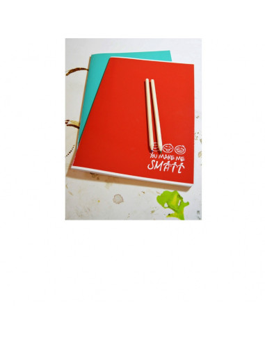 Set 4 Maxi Quaderni YouMakeMeSmAIL